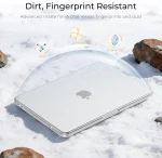 WIWU MacBook Neo case anti yellowing transparent frost clear material