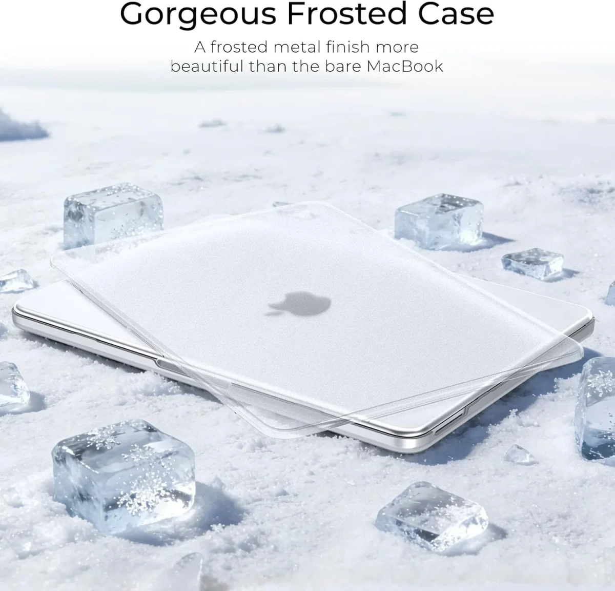 WIWU MacBook Neo case anti yellowing transparent frost clear material