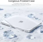 WIWU MacBook Neo case anti yellowing transparent frost clear material