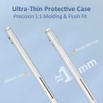 WIWU MacBook Neo case ultra thin profile with precise port cutouts