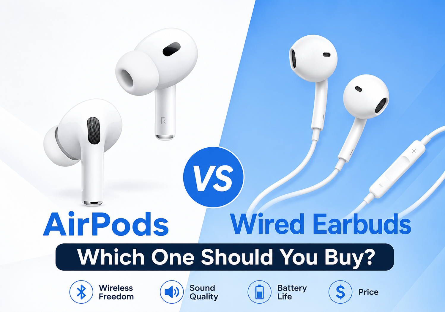Airpods vs wired earbuds price in bangladesh