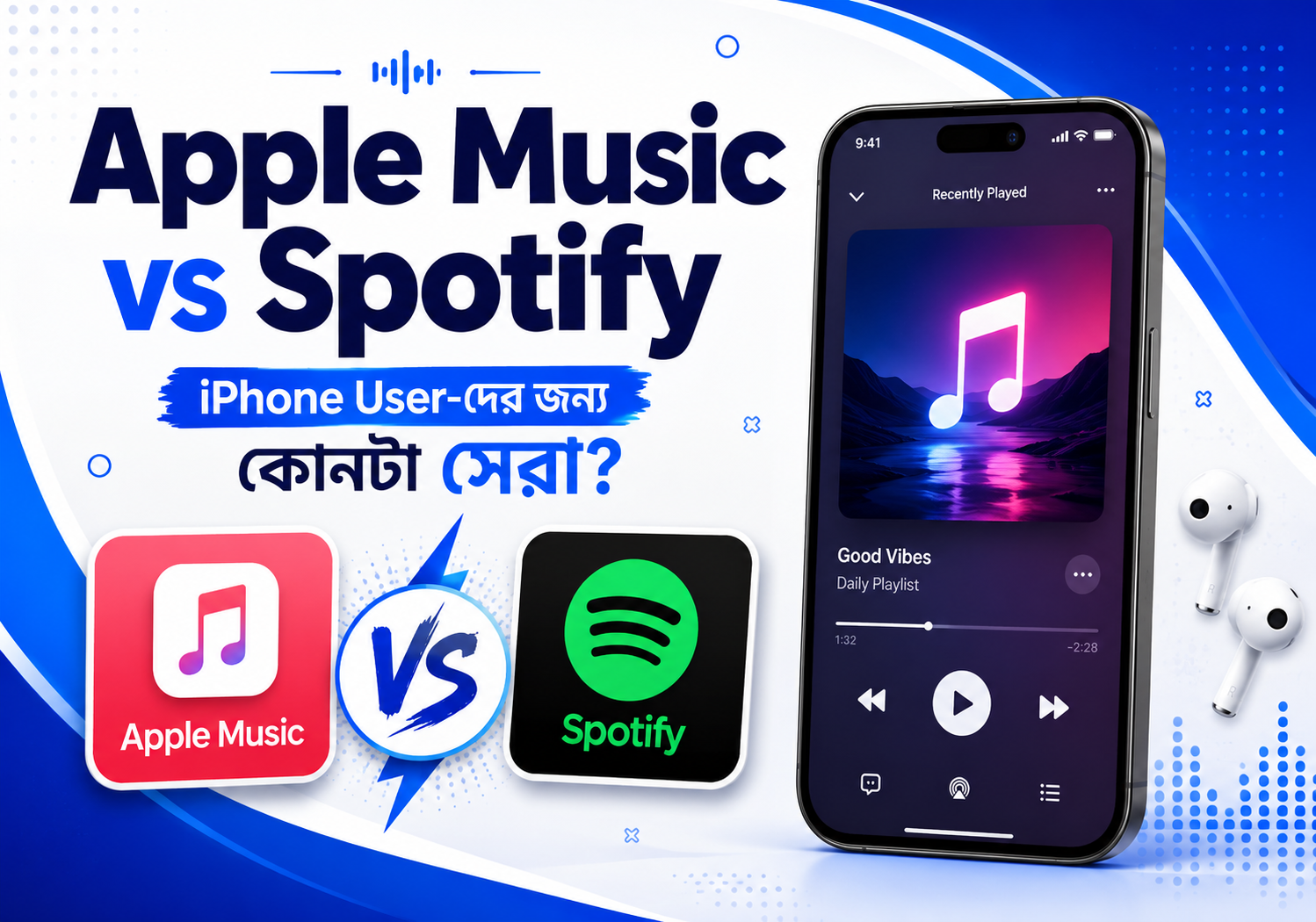 Apple Music vs Spotify which is better for iPhone users