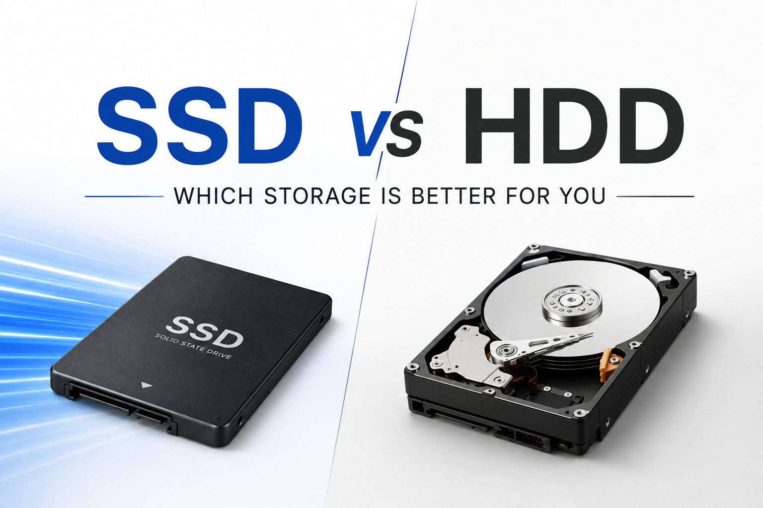 SSD vs HDD: Which Storage Is Better for You? 2026 Guide