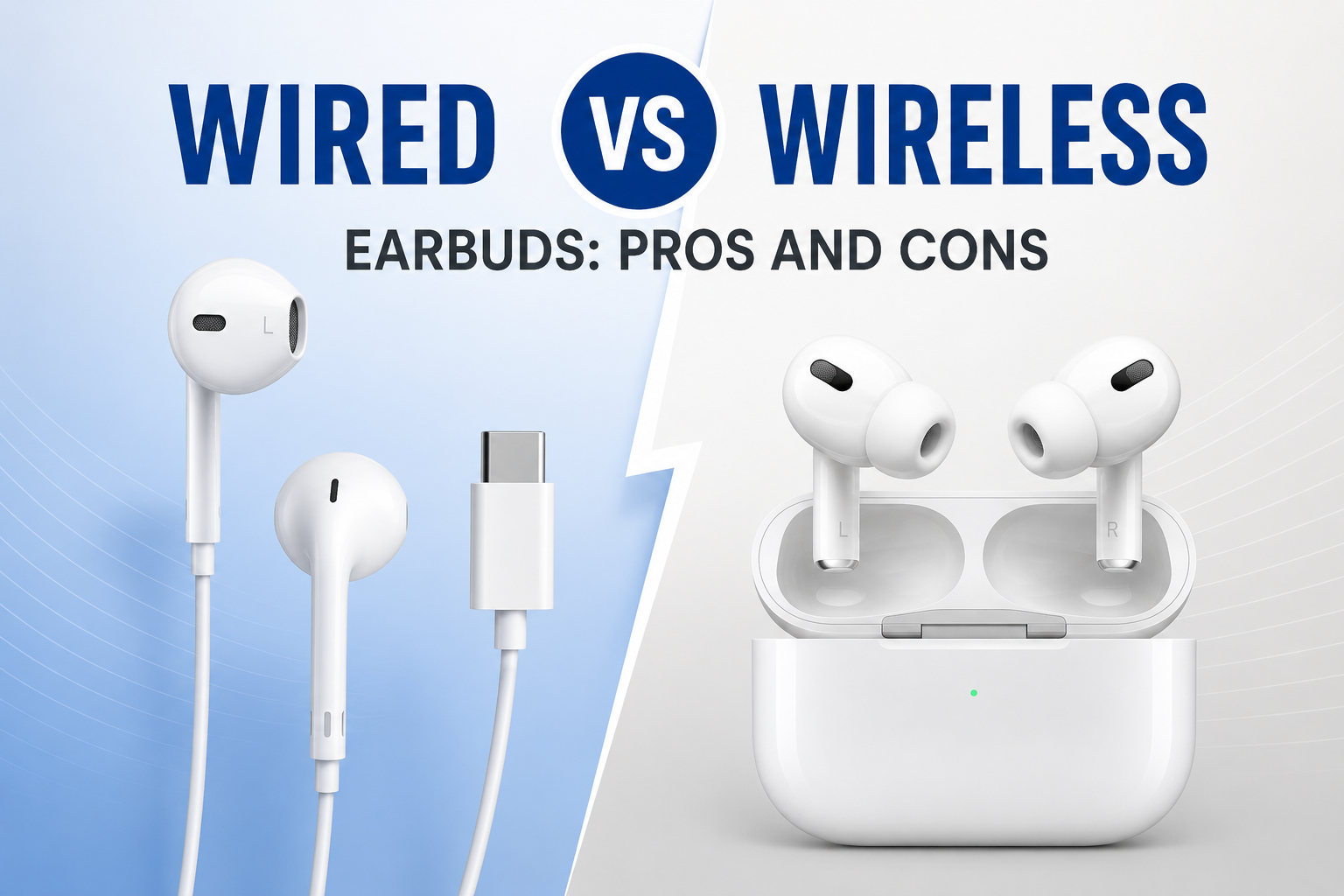 wired vs wireless earbuds
