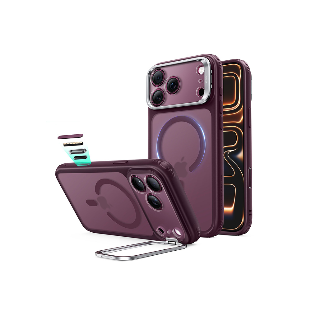 ESR iPhone 18 & 17 Series Classic Flex Stand Case Red
