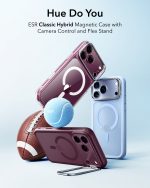 ESR iPhone 18 & 17 Series Classic Flex Stand Case Red