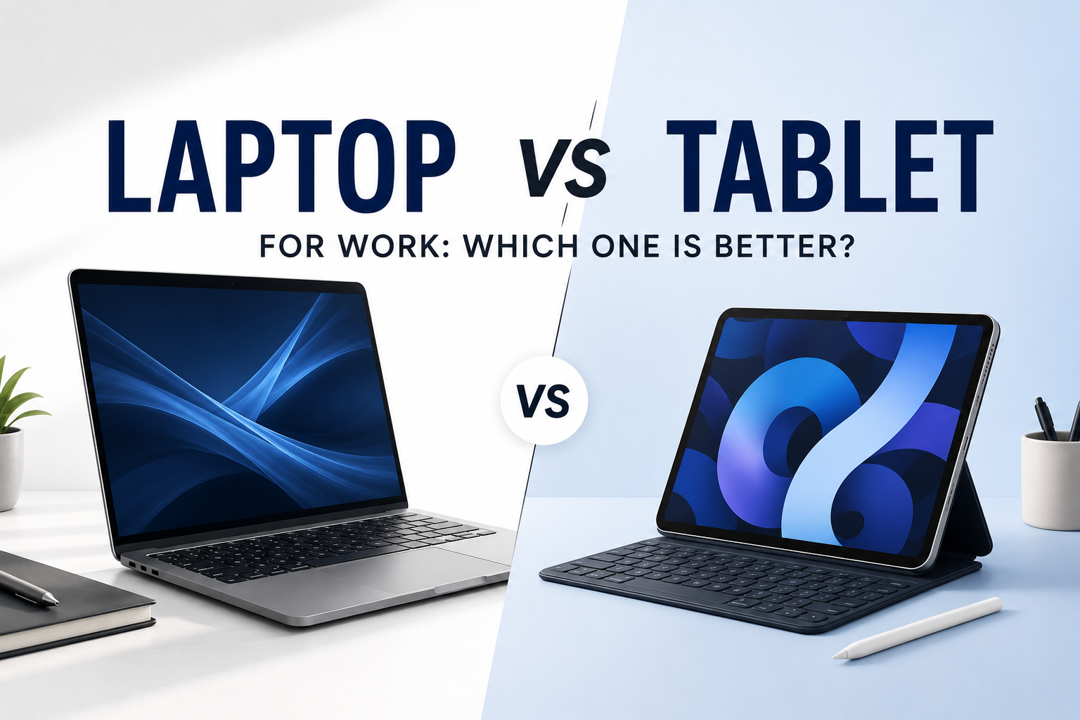 Laptop vs Tablet for Work: Which One Is Better in 2026?