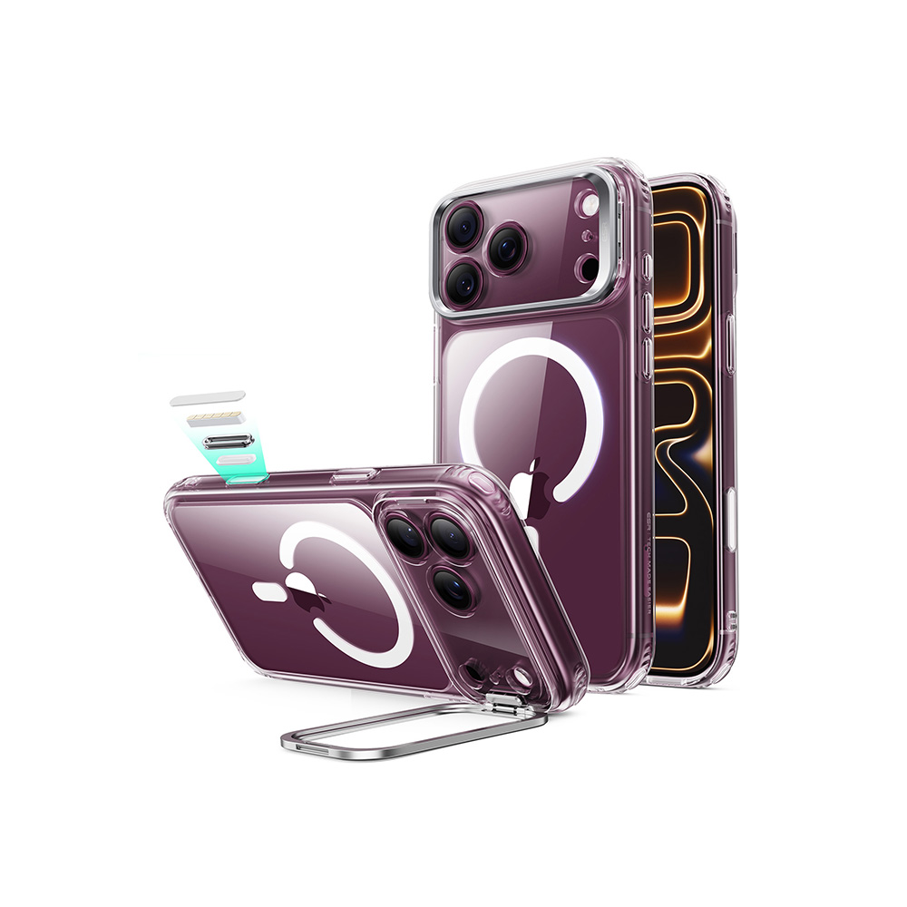 ESR iPhone 18 & 17 Series Classic Flex Stand Case Clear