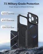 ESR Cyber Tough iPhone 18 & 17 Series Magnetic Case Black