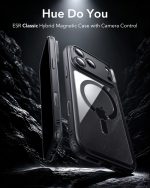 ESR iPhone 18/17 Series Classic Hybrid Case with Camera Control Button (Clear Black) - Image 6