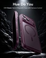 ESR iPhone 1817 Series Classic Hybrid Case (Frosted Deep Burgundy)
