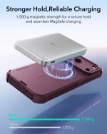 ESR iPhone 1817 Series Cyber Tough Flex Stand Case Deep Burgundy