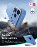 ESR iPhone 1817 Series Cyber Tough Flex Stand Case Light Blue