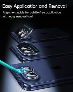 ESR iPhone Duo Armorite Camera Lens Protector BlackClear