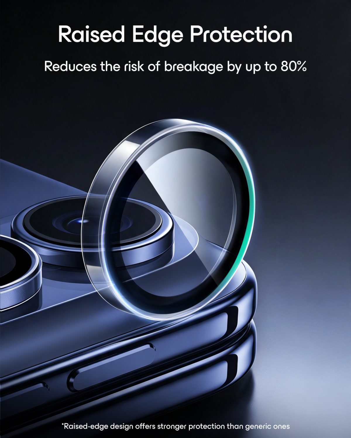 ESR iPhone Duo Armorite Camera Lens Protector BlackClear
