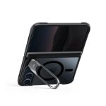ESR iPhone Duo Classic Hybrid Magnetic Case with Flex Stand Clear Black