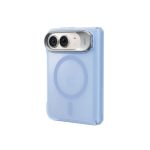 ESR iPhone Duo Classic Hybrid Magnetic Case with Flex Stand Frosted Misty Blue