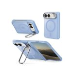 ESR iPhone Duo Classic Hybrid Magnetic Case with Flex Stand Frosted Misty Blue