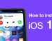 how to install ios 14
