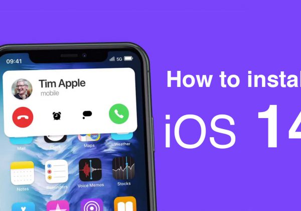 how to install ios 14